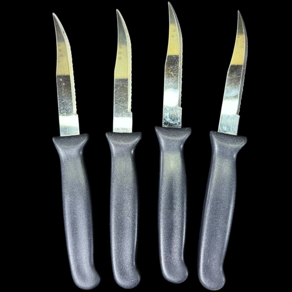 Ginsu Serrated Steak Kitchen Knives‎ Set Of 4